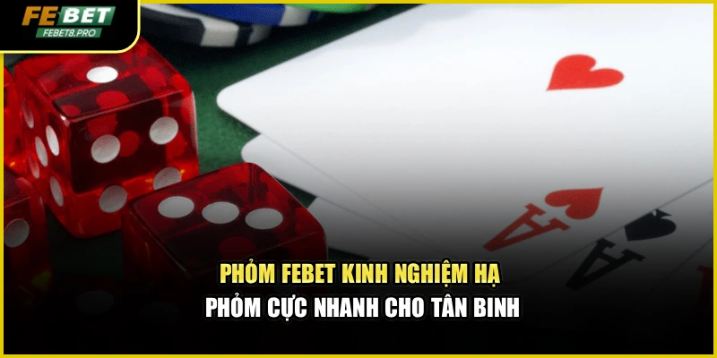 Phỏm Febet – Kinh Nghiệm Hạ Phỏm Cực Nhanh Cho Tân Binh 1 Phỏm Febet – Kinh Nghiệm Hạ Phỏm Cực Nhanh Cho Tân Binh