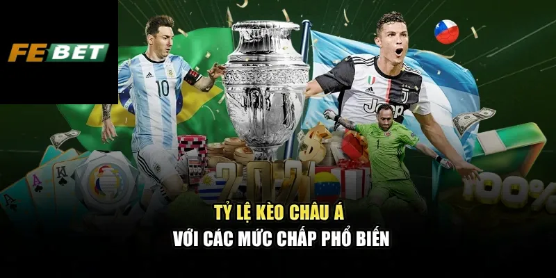 Kèo Châu Á - Cách Hiểu Đúng Và Soi Tỷ Lệ Chuẩn Xác Tại FEBET 2 Tỷ lệ kèo Châu Á với các mức chấp phổ biến